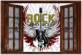 Poszterek 60x40 Rock And Roll Gitár