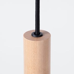 Sollux SL.1267 - Csillár zsinóron PASTELO 3xG9/8W/230V fa