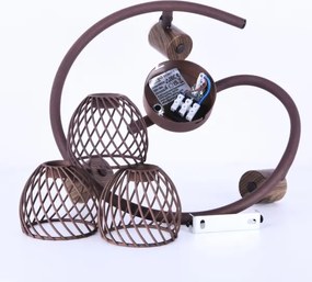 Globo 54817-3 - Spotlámpa ISABELLE 3xE14/40W/230V