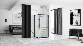 Zuhanykabin Rea Space In Black 80x100