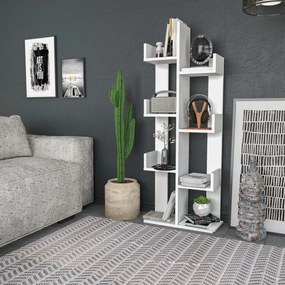 könyvespolc Luisa - White