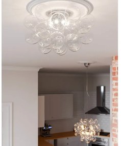 ByRydens 4202240-7002 - Mennyezeti lámpa GROSS 6xG9/5W/230V átlátszó