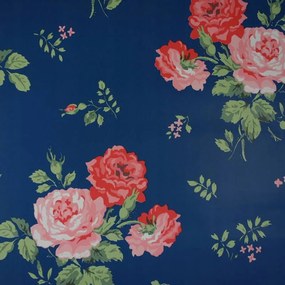 Sötétkék tapéta Rózsák Ugepa A85101 Kiárusítás