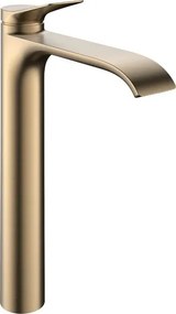 Hansgrohe Vivenis magas mosdó csaptelep leeresztőszelep nélkül csiszolt bronz 75045140