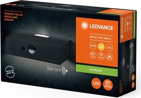 Ledvance ENDURA SOLAR LED 3W 4,2V IP65 napelemes fali lámpa érzékelővel