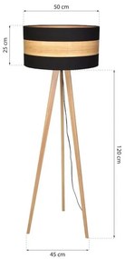 Állólámpa TERRA 1xE27/60W/230V