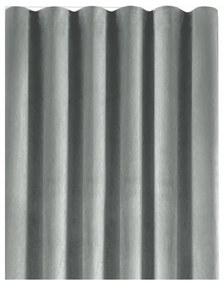 Szürke bársony dimout (részleges sötétítő) függöny 140x300 cm Velto – Filumi