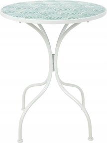 Erkély Asztal Dekoratív Fém Kerek Asztal Terasz Erkély