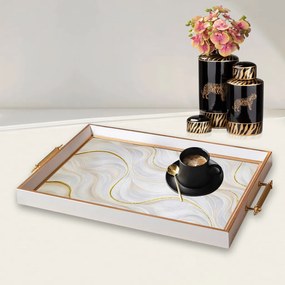 Üveg tálca, 38×24 cm – TPB9808