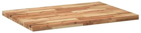 olajbevonatú tömör akácfa íróasztallap 100 x 70 x 4 cm