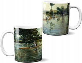 Bögre Hajókirándulás a Yerres Gustave Caillebotte folyón