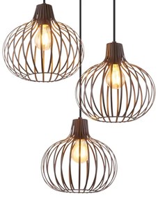 Globo 33379311 - Zsinóros függőlámpa MATEO 3xE27/40W/230V