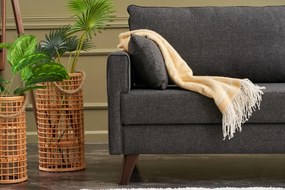 3 személyes kanapéágy Bella Sofa  - Antracit