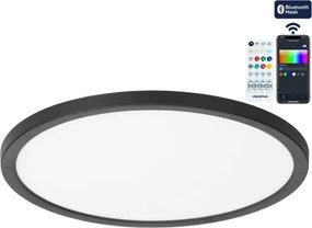 Brilagi - LED RGBW dimmelhető mennyezeti lámpa VIBE LED/36W/230V 3000-6500K fekete + távirányító