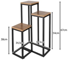 Álló virágtartó 67cm Ruhhy 25626