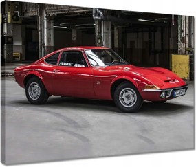 Vászonkép 40x30 Piros klasszikus Opel Gt