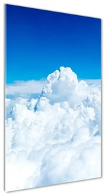 Üvegkép nyomtatás Flight a felhők felett osv-91685185