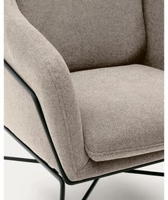 Bézs fotel Brida – Kave Home