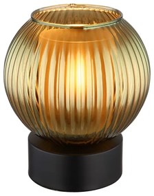 Globo 15638TG - Asztali lámpa ZUMBA 1xE27/25W/230V átm. 15 cm zöld