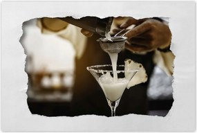 Poszterek 60x40 A csapos kinyitja a palackot