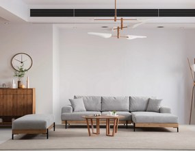 Sarokkanapé Eti Oak Jobbos - Szürke
