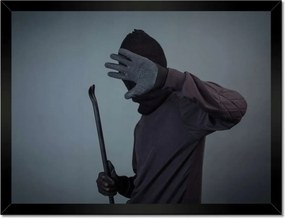 Poszterek keretben 40x30 Tolvaj Betörő Gonosz