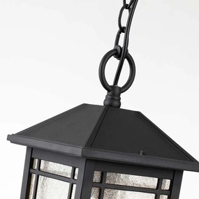 Quoizel Cedar Point QZ-CEDAR-POINT8-M-BK Függeszték 1x60W/E27 IP44