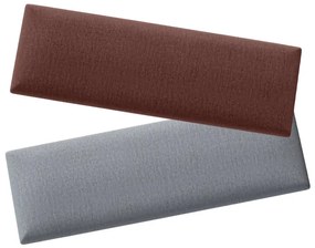 Kárpitozott falipanel QUADRATTA 20x60 cm - több színben Szín: Világosszürke