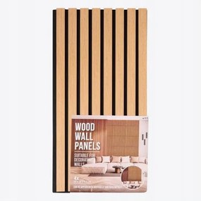 Falpanelek 4 db Fa 60x30 cm-es méretben