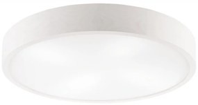 Fehér mennyezeti lámpa üveg búrával ø 58 cm Eveline – LAMKUR