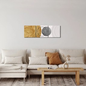 Kép - Rusztikus boltívek N⁰4 (órával) (90x30 cm)
