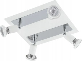 Eglo Mennyezeti lámpa 94962 Led spotlámpa Sarria 4xGU10-LED/5W/230V