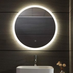 AQUAMARIN Fürdőszobatükör LED kerek 70 cm