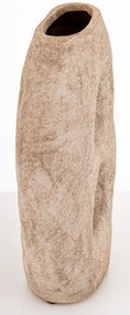 Evora design Váza kerámia barna 28x20,5x8cm