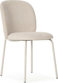 Krémszínű étkezőszék szett 4 db-os Daia – Marckeric
