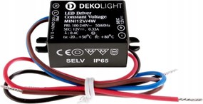 Light Impressions Deco-Light Led tápegység Mini, CV, 12V/4W állandó feszültség