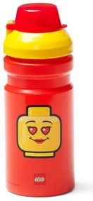 Iconic piros kulacs sárga kupakkal, 390 ml - LEGO®