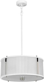 Elstead modern függeszték corona fehér nikkel elsdl-corona-3p-wpn