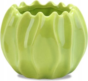 Deco tálka zöld 7.5x9cm