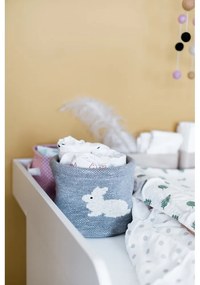 Bunny szürke pamut rendszerező, ø 16 cm - Kindsgut