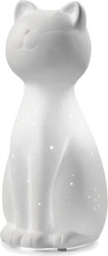 ONLI - Asztali lámpa PORCELLANA 1xE14/6W/230V 27,2 cm macskás