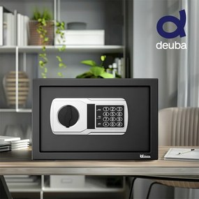monzana® Biztonsági széf Defer - 31x20x20cm fekete