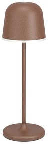 Eglo 900459 -LED Dimmelhető kültéri lámpa MANNERA 2,2W/5V 1800mAh barna IP54