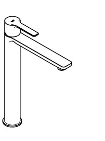 GROHE 23405001 - LINEARE mosdócsaptelep, XL méret, fényes króm