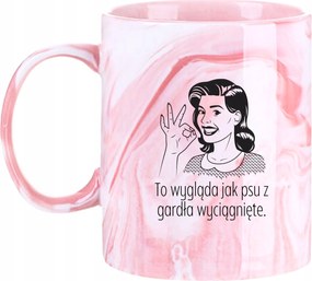 Bögre Márvány Vicces Anyák Napja, Mint A Kutya Torkából Kihúzott