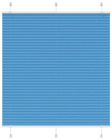 pliszírozott redőny kék 115x150 cm szövetszélesség 114,4 cm