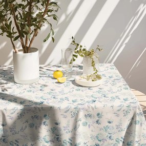 Goldea szögletes terítő valencia - növénylenyomatok 80 x 80 cm