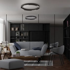 LED Lámpa sínrendszerhez MAGNETIC TRACK LED/10W/48V 3000K fekete