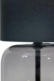Italux skandináv asztali lámpa dorme fekete grafit itxtb-63748-bl-sg