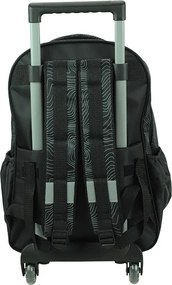 K-pop Démonvadászok Black gurulós iskolatáska, táska 46 cm